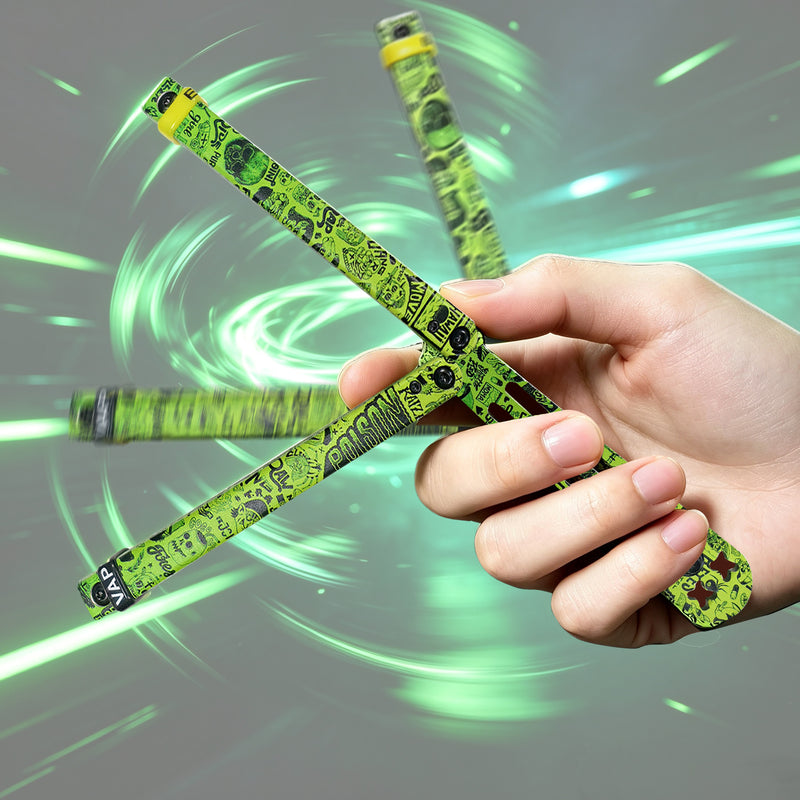 Load image into Gallery viewer, 2pcs Premium Balisong Butterfly Practice &amp; Training Tool
