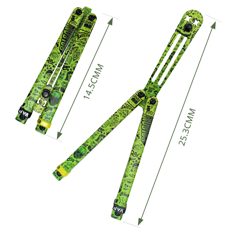 Load image into Gallery viewer, 2pcs Premium Balisong Butterfly Practice &amp; Training Tool
