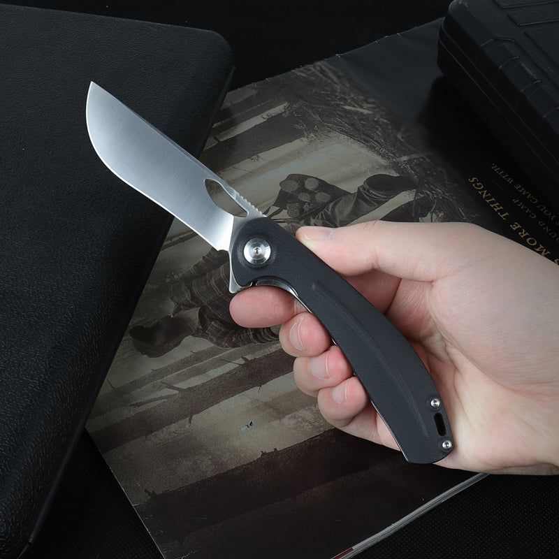 Load image into Gallery viewer, RPG - Cavalier Pocket Knife, Gentleman&#39;s Knife 3.5&quot; D2 Steel Blade
