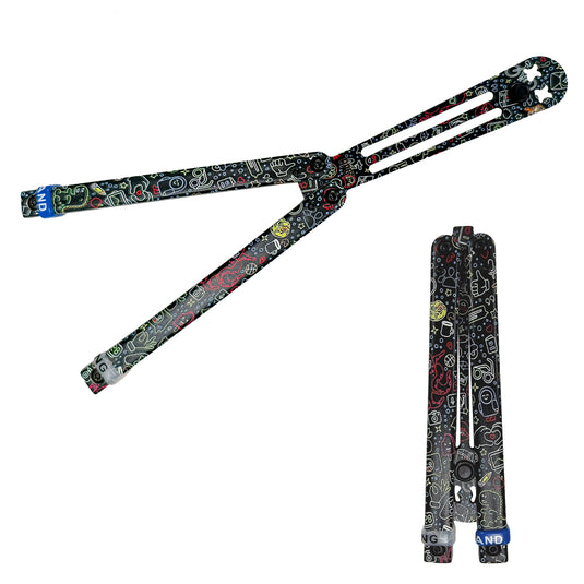 2pcs Premium Balisong Butterfly Practice & Training Tool